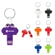 3-in-1 Charging Cable with Key Ring Attachment