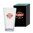 16 Oz. Classic Pint Glass With Custom Box
