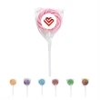 SWIRL LOLLIPOP WITH ROUND LABEL