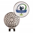 Golf Hat Clip with Full Color Ball Marker