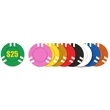 6 Stripe 9g Poker Chips