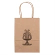Eco Pup - Kraft-Brown Shopper - Flexo Ink Print