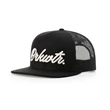 Wool Blend Flatbill Trucker Cap