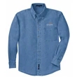 Port Authority Long Sleeve Denim Shirt.