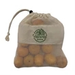 100% Cotton Mesh Produce Bag Natural