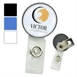Round LogoClip™ Strap Clip Badge Holders