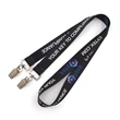 Full Color Lanyard Ended Double Bulldog Clip