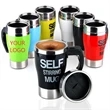 Self Stirring Coffee Cup