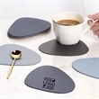 Non-Slip PU Leather Coaster