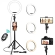 10" Selfie Ring Light with Tripod Stand