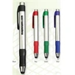 Plastic Plunger Action Ball Point Pen