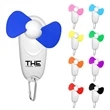 Portable Fan w/ LED Flashlight