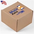 Screen Printed Corrugated Box Small 6x6x4 For Mailers, Gift