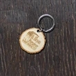 Custom Wood Log Cut Keychains