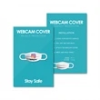 SECURITY MASK WEBCAM COVER WITH CUSTOM BACKER CARD