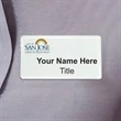 Reusable Namebadge, Magnet Fastener