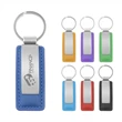 PU Leather Metal Key Tag