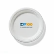 8 3/4" Compostable White Paper Plate
