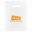 Frosted Die Cut Merchandise Bags