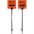 Value Marking Signs - Two Color, Front & Back