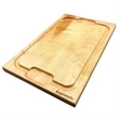 Canadian Maple Cutting Board with Drip Ring