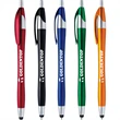 Metallic Colored Stylus Click Pen