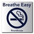 No Smoking-Breathe Easy Sign