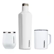 Corkcicle Coffee to Cocktail Bundle - Gloss White