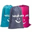 Smile Shape Nylon Laundry Bag