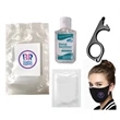 PPE Kit - 4 Layer Reusable Mask w/ Fliter, 2 oz Hand Sanitiz