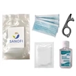 PPE Kit - 3 Surgical Masks, 2 oz Hand Sanitizer, Germ Key St