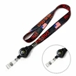 Dye-Sublimation Lanyard with Retractable Reel Combo