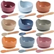 Baby Silicone Bowl and Spoon Set