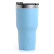 Engraved RTIC 20 oz. Tumbler Matte Ice Blue