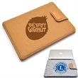 Felt Laptop Sleeve w/ Flip Top Closure Custom Tech Bags
