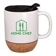 14 oz. Ceramic Mug with Cork Base