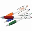 White PDA Stylus Pen W/Matching Colored Grips & Nibs