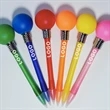 Rainbow LED Light Up Ball Stylus Pen