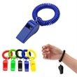Spiral Bracelet And Keychain Whistle