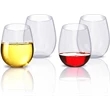 8oz. Plastic Stemless Wine Glass