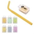 Silicone Reusable Straw in Case