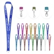 3/4" Silkscreen Polyester Lanyard