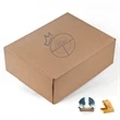 Screen Printed Corrugated Box Large 11x9x4