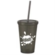 The Pioneer 16 oz Insulated Straw Tumbler