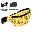 Fanny Pack Waist Bag w/ Full Color Sublimation 13.4"X6"X3.7"