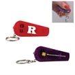 Light Up Whistle Keytag