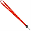 5/8" LA-460 Sublimation Lanyard w/Retractable Badge Holder