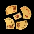 Gold PVC Playing Card