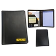 Author Premium Padfolio w/ 3 Ring Binders - Leatherette
