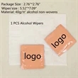 Advertising Customized Single Piece Anti Bacterial 75% Alcoh